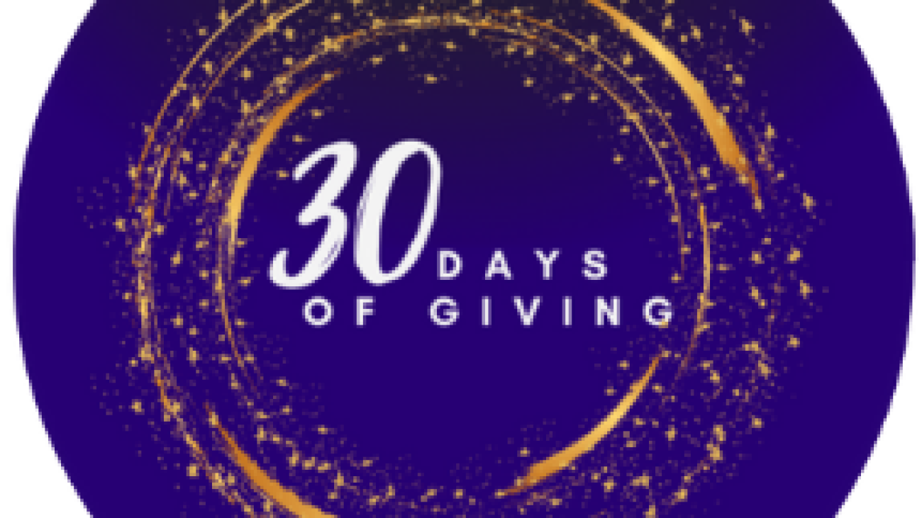30 days of giving logo